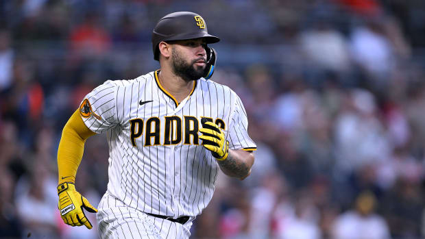 Former San Diego Padres catcher Gary Sánchez